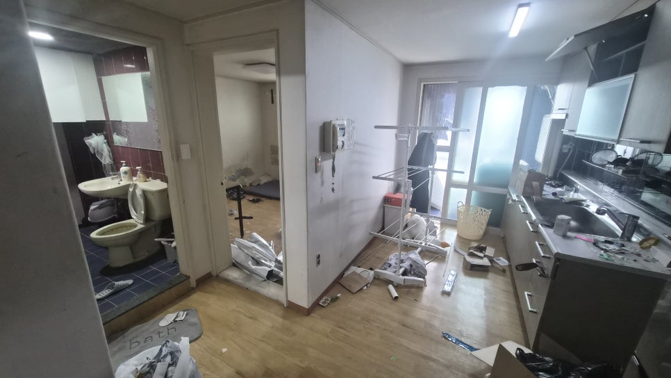 서울 등촌동 폐기물 처리 현장 작업 사진 2